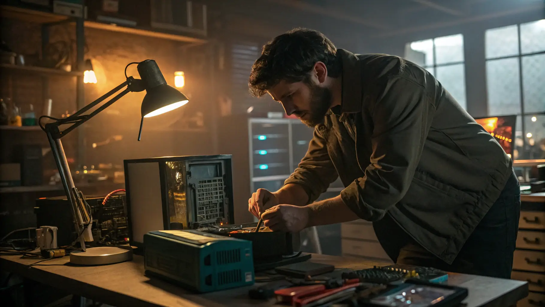 Technicien en réparation informatique